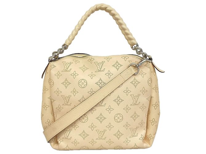 Bolsa Louis Vuitton Mahina Babylon Chain BB Cru