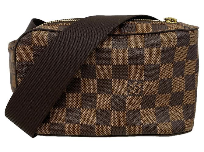 Borsa a tracolla Louis Vuitton Damier Geronimos Damier ebene