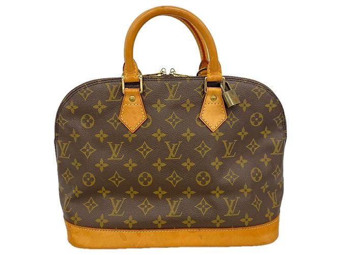 Bolsa Louis Vuitton Alma Monogram Marrom