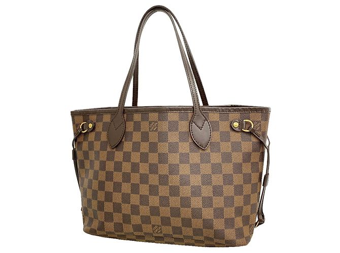 Borsa Tote Louis Vuitton Damier Neverfull PM Damier ebene