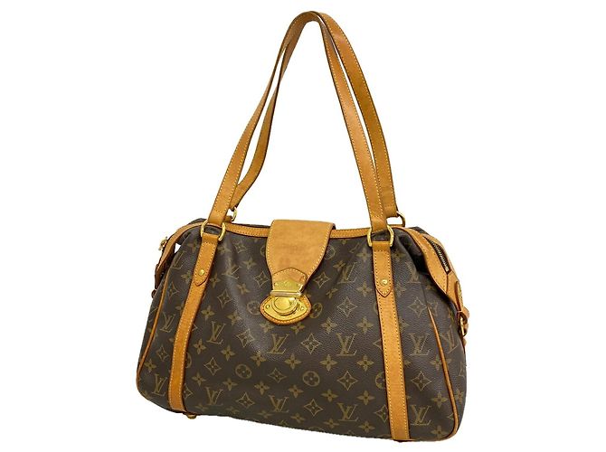 Saco Tote Louis Vuitton Monogram Streza PM Marrom