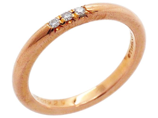 Autre Marque Anillo Tiffany & Co. Forever en oro rosa de 18K