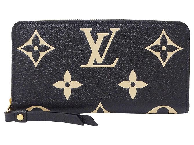 Cartera Zippy para mujer Louis Vuitton Negro