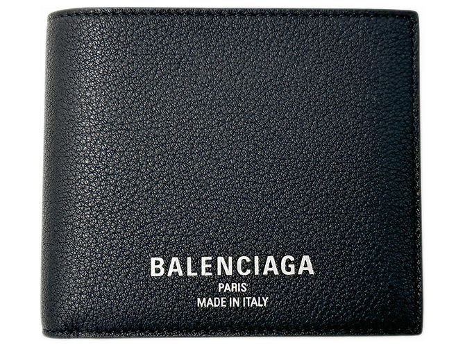 Balenciaga Bi-Fold Wallet Black
