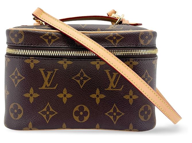 Louis Vuitton Nice Vanity Case Monogram Canvas Nano Brown
