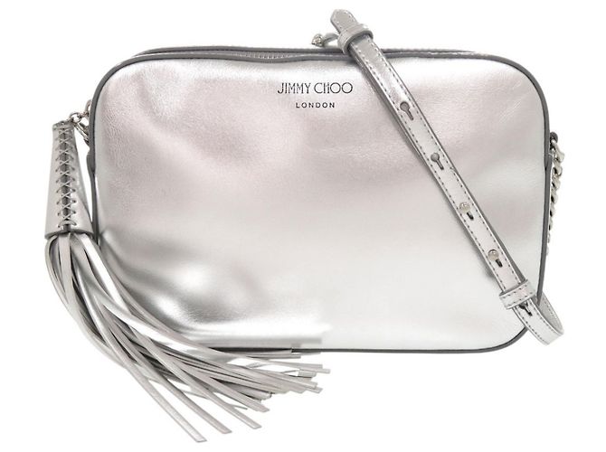 Borsa Camera Jimmy Choo Athini Argento