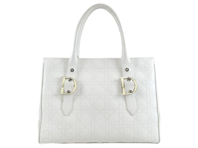 Christian Dior Handtasche Weiß