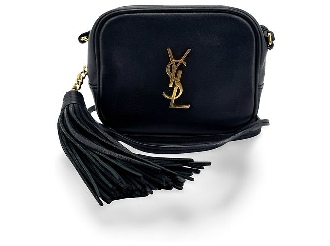 Autre Marque Saint Laurent Classic Monogram Blogger Leather Small Nero