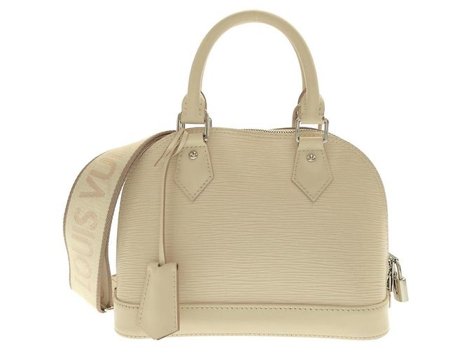 Borsa Louis Vuitton Epi Alma BB Beige