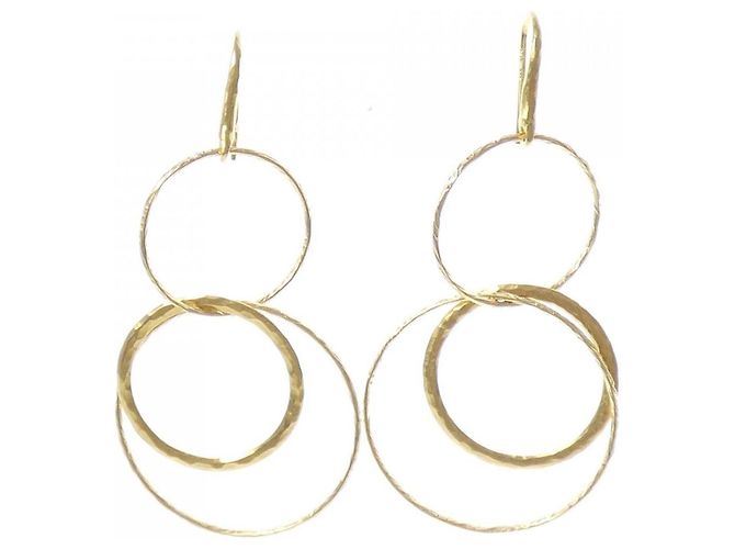 Autre Marque Orecchini Tiffany Hammered Circle