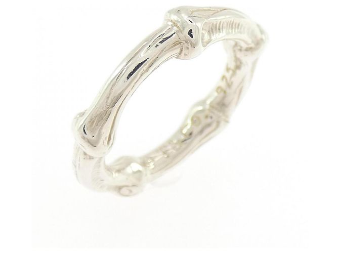 Autre Marque Anillo Tiffany Bamboo en plata 925