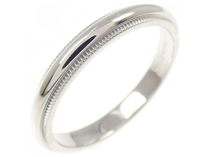 Autre Marque Tiffany & Co. Milgrain Ring aus Platin