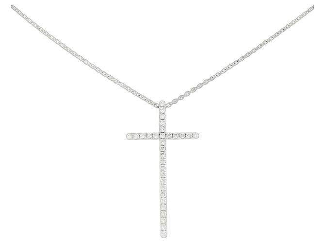 Autre Marque Collar Tiffany Metro Cross Large