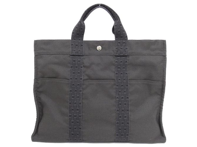 Hermès Hermes Herline MM Handtasche Schwarz