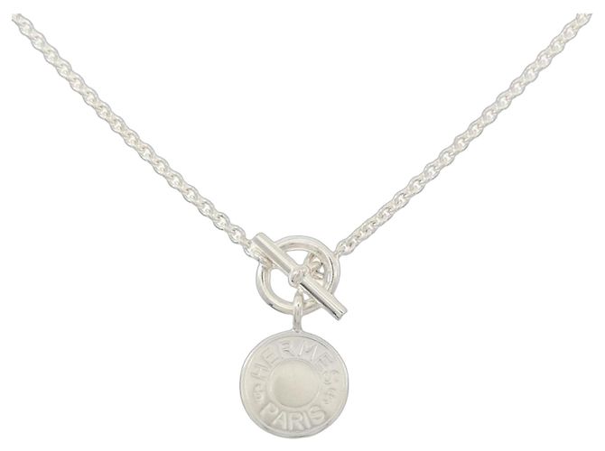 Hermès Collana Hermes Amulette H Confetti Argento