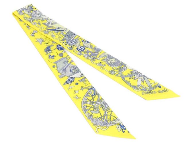 Hermès Twilly Hermes LA FOLLE PARADE Marrone Giallo
