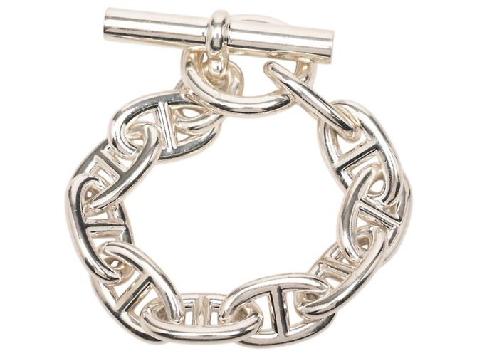 Hermès Pulseira de Berloques Hermes Chaine d'Ancre TGM