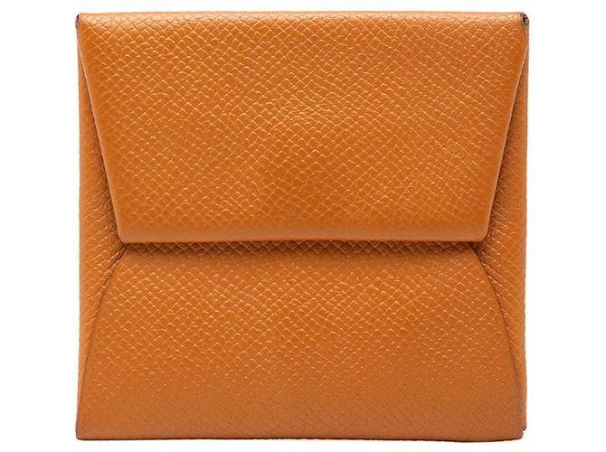 Hermès Hermes Bastia PM Geldbörse/Münzbeutel Braun