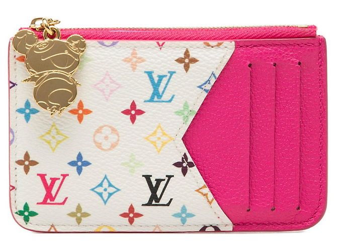 Louis Vuitton Empreinte Kartenetui Pink Weiß