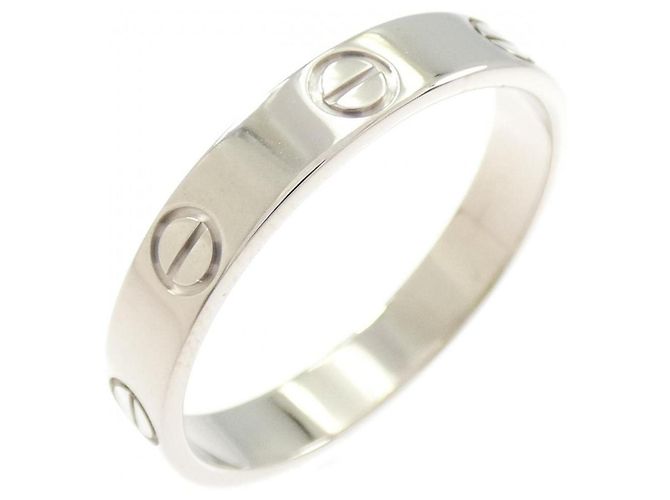 Cartier Mini Love Ring in 18K Weißgold Golden