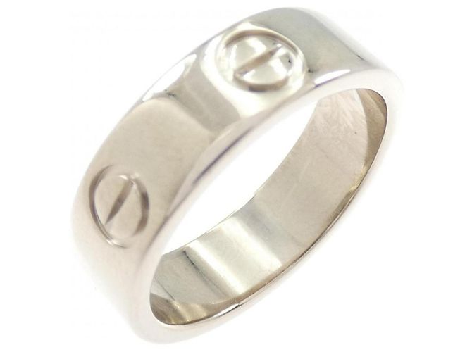 Cartier Love Ring in Weißgold Golden