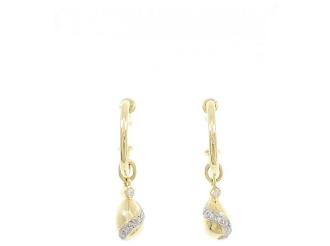 Orecchini a catena con diamanti Cartier D'oro