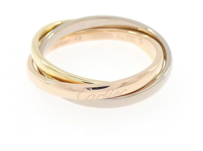 Anello Cartier Trinity Small D'oro