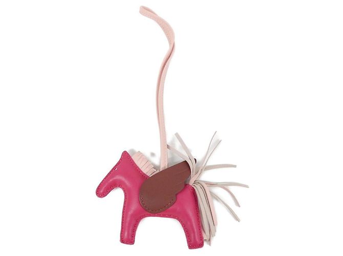 Hermès Hermes Rodeo Pegasus Accessory Bag Charm PM 083010CA Rosa