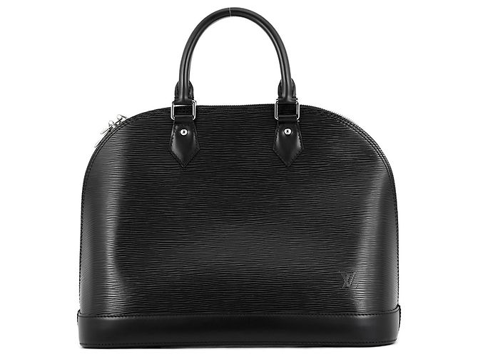 Sac à main Louis Vuitton Alma MM Epi Noir