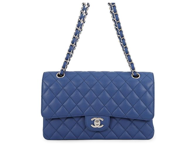 Borsa a tracolla Chanel Matelassé Blue