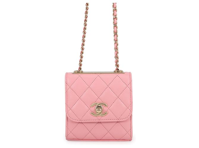 Bolsa Chanel Matelassé Rosa
