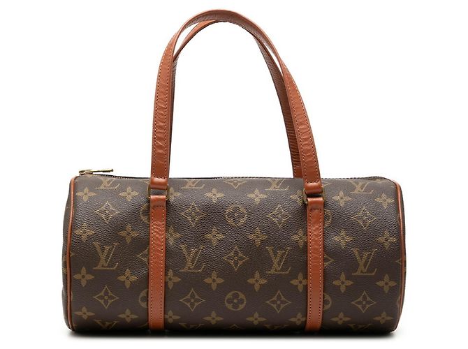 Borsa Louis Vuitton Monogram Papillon 30 Marrone