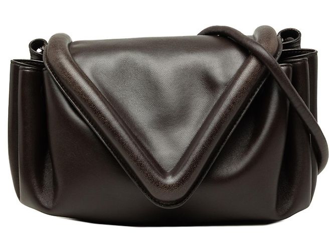 Borsa a tracolla Bottega Veneta Beak Marrone