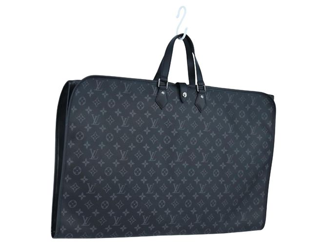 LOUIS VUITTON Monogram Eclipse Porto Abi 1 Garment Cover M43686 Auth ar14265SAM