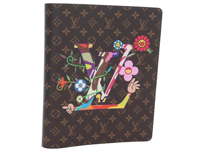 LOUIS VUITTON x TM Monogram Binder Super Flat GI1569 LV Auth gh2367SAM