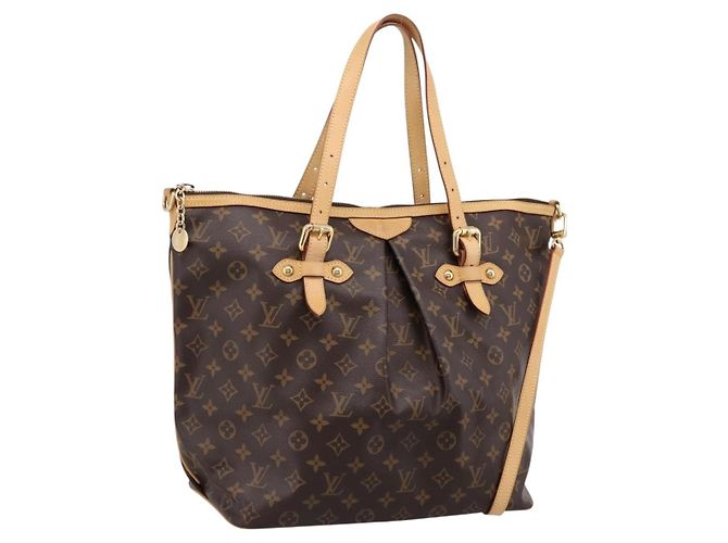 Saco Tote LOUIS VUITTON Monogram Palermo GM M40146 LV Auth ep15830V Monograma