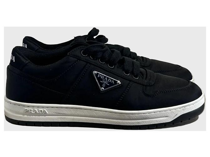 Prada Downtown Sneaker schwarz Gr.39,5