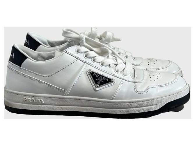 Sapatilhas Prada Downtown brancas T.40 Branco