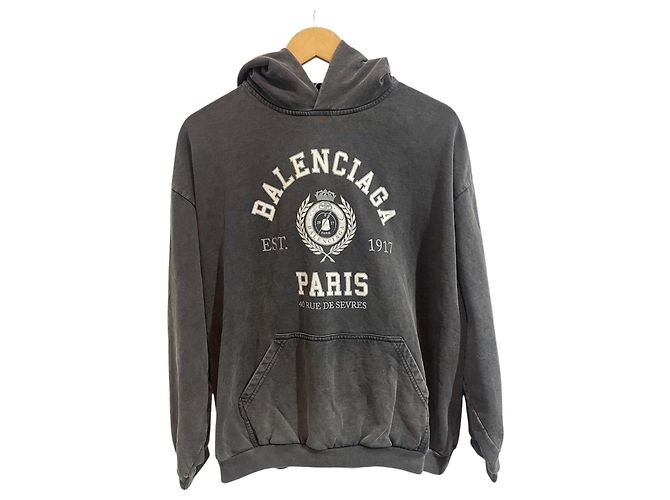 Sweatshirt Balenciaga preta T.L Preto