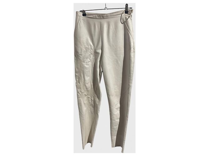 Hermès weiße Hose Gr. 38