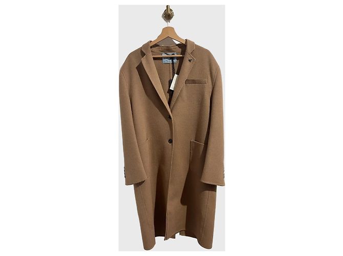 Prada Mantel camel Gr. 40 Kamel