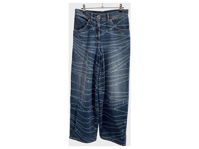 Jeans Chanel azul T.36