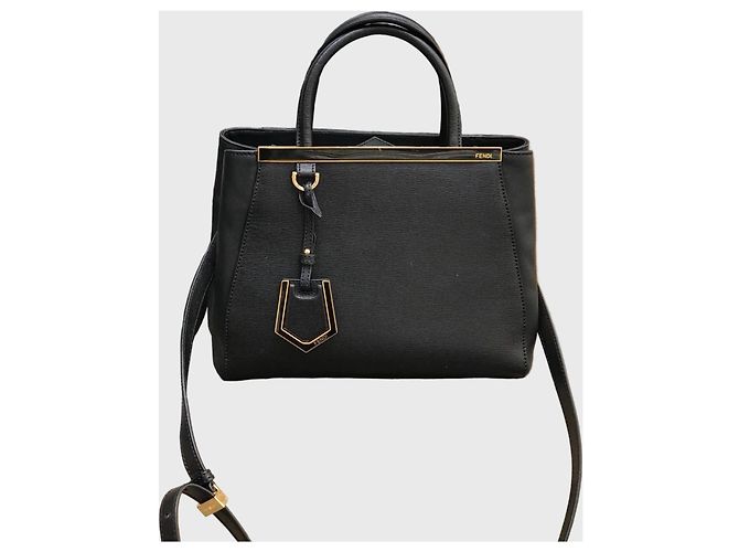 borsa Fendi 2Jours nera Nero