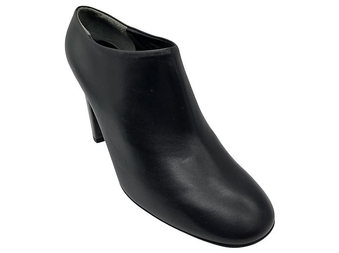 Botines Robert Clergerie Tito de piel negra Negro