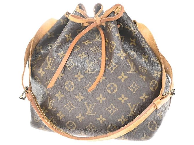 Louis Vuitton Petit Noe Monogram Canvas Marrom