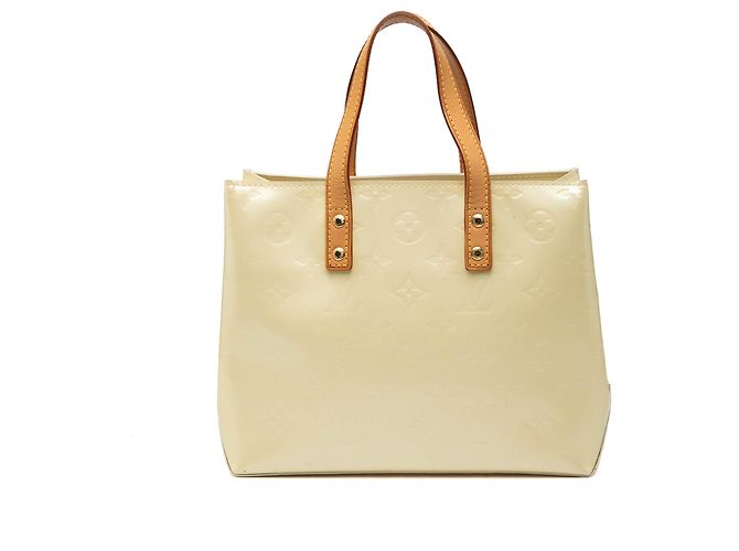 Bolso Louis Vuitton Monogram Vernis Reade PM Blanco