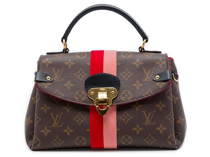 Borsa Satchel Louis Vuitton Monogram Georges BB Marrone