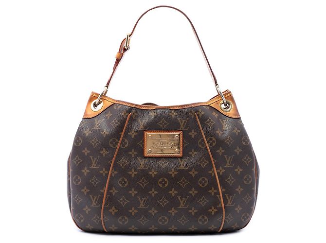 Borsa a tracolla Louis Vuitton Monogram Galliera PM Marrone