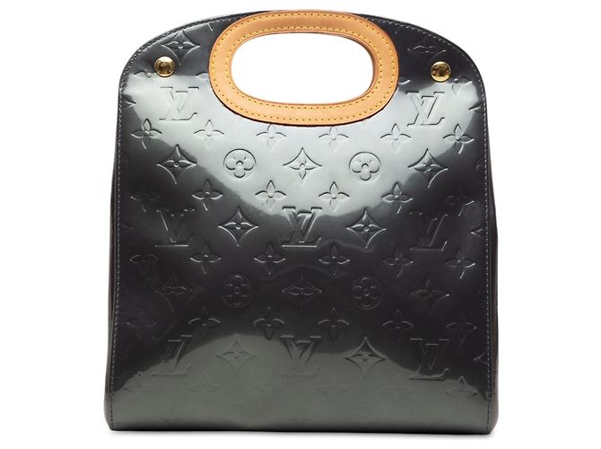 Sac à main Louis Vuitton Monogram Vernis Maple Drive Bleu