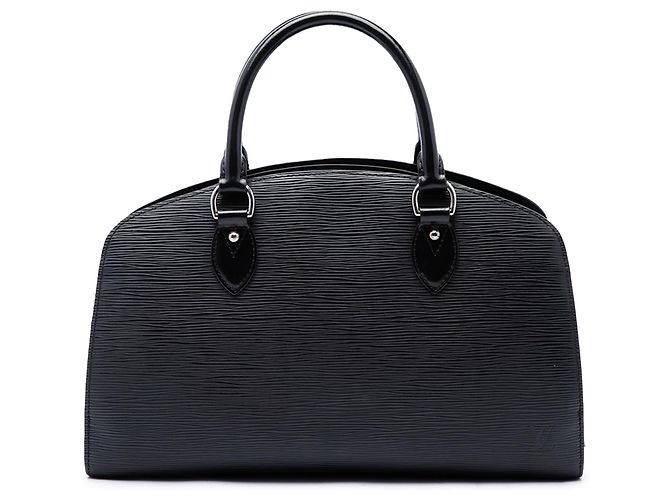 Borsa Louis Vuitton Epi Pont Neuf PM Nera Nero
